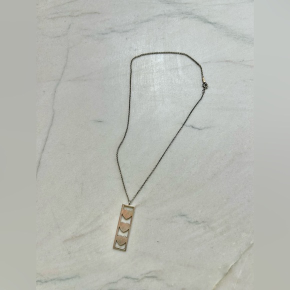 Tiffany & Co Triple Heart Pendant Necklace - Picture 2 of 4